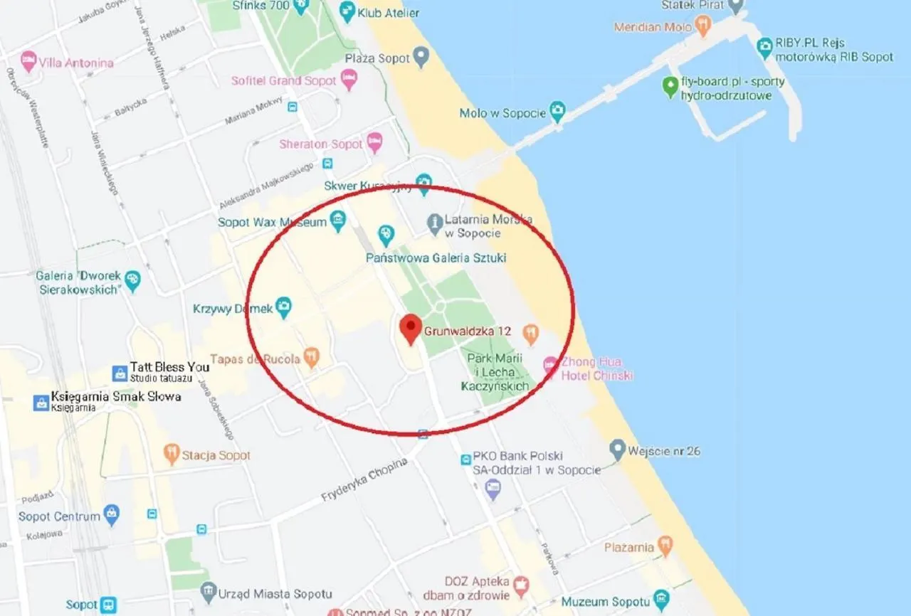 Sea & City 50 M Monte Casinno 100 M Beach Apartments Lux Sopot Poland