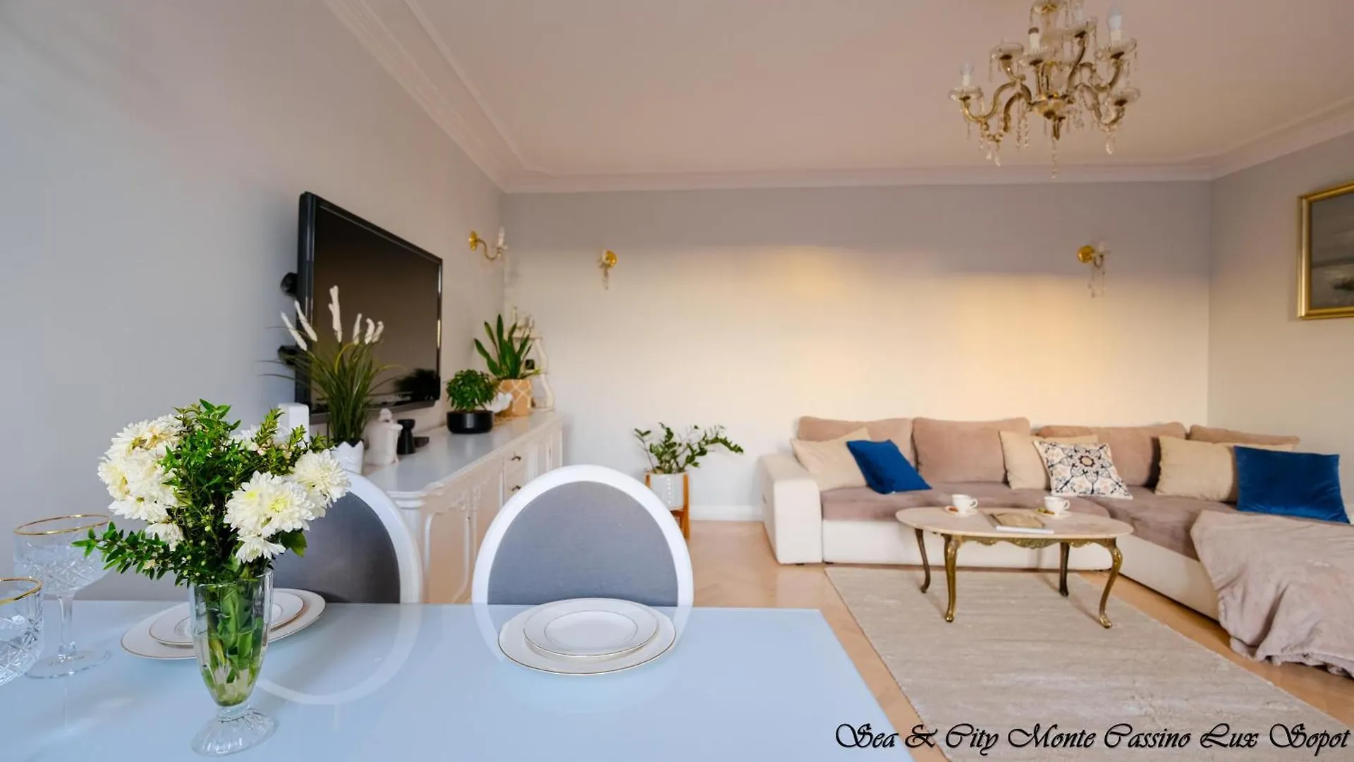 Sea & City 50 M Monte Casinno 100 M Beach Apartments Lux Sopot Polen