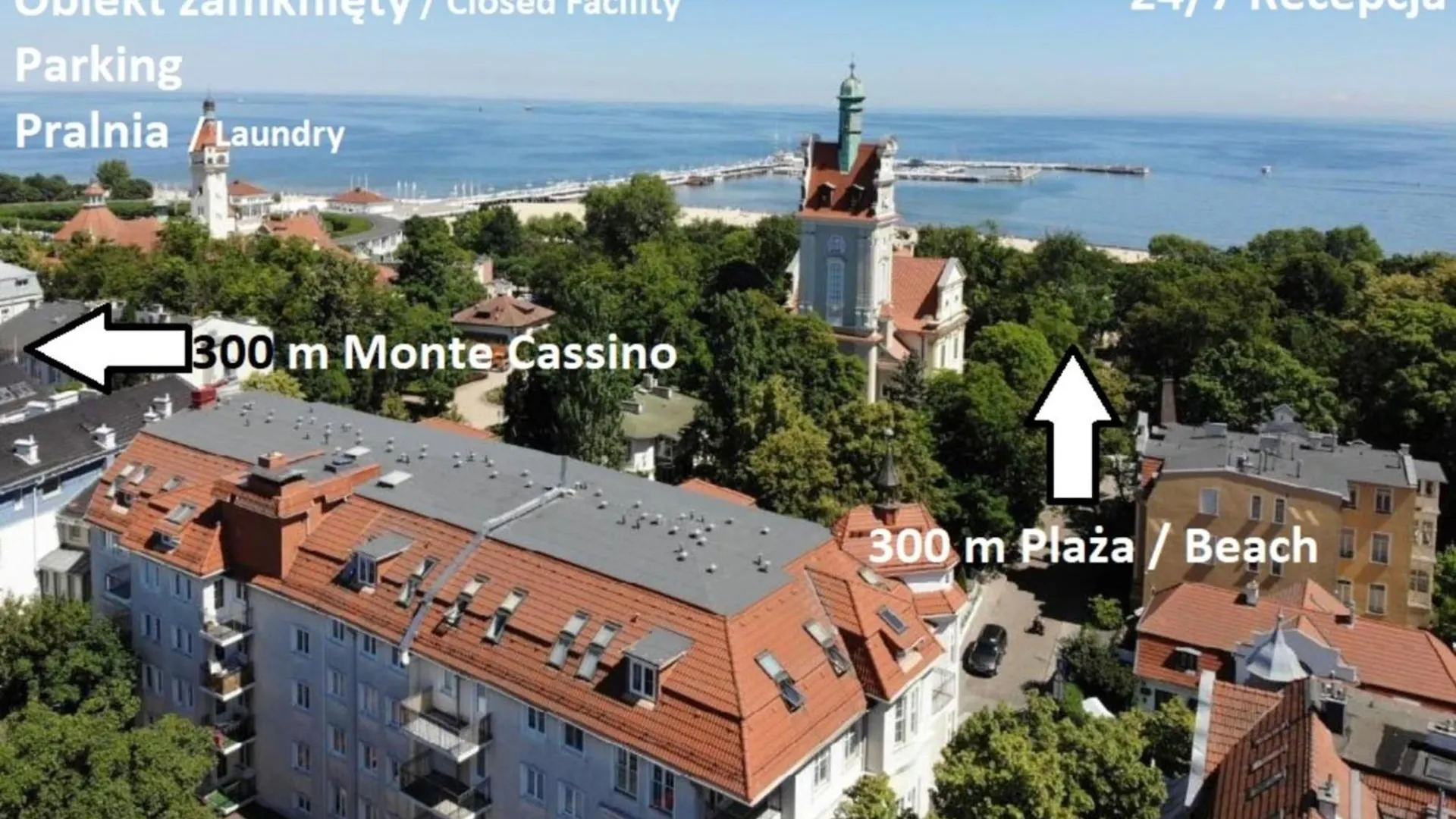 Sea & City 50 M Monte Casinno 100 M Beach Apartments Lux Sopot 0*,  Polen